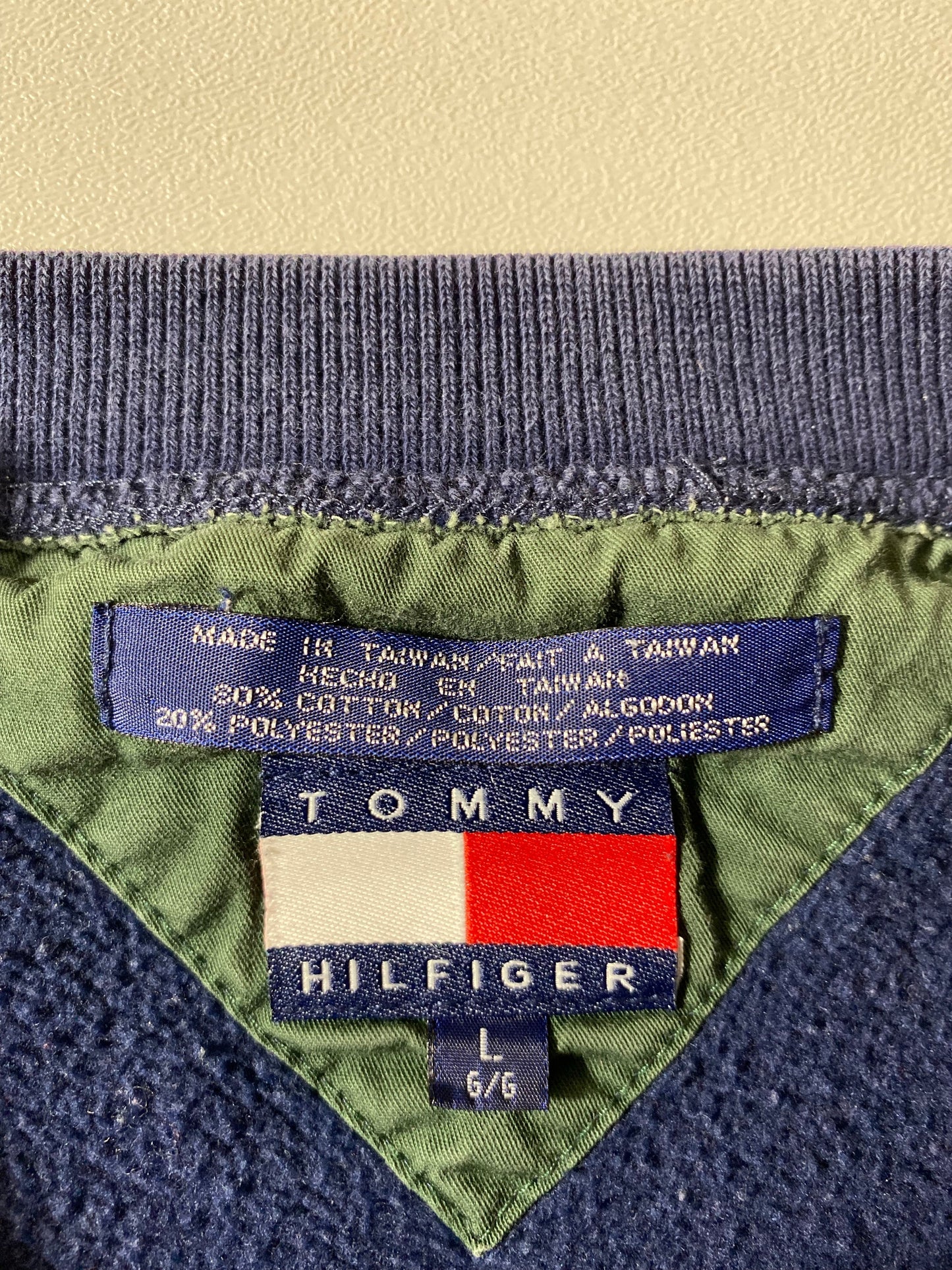 90’s TOMMY HILFIGER Size L Vintage Sweat-shirt / F7981S