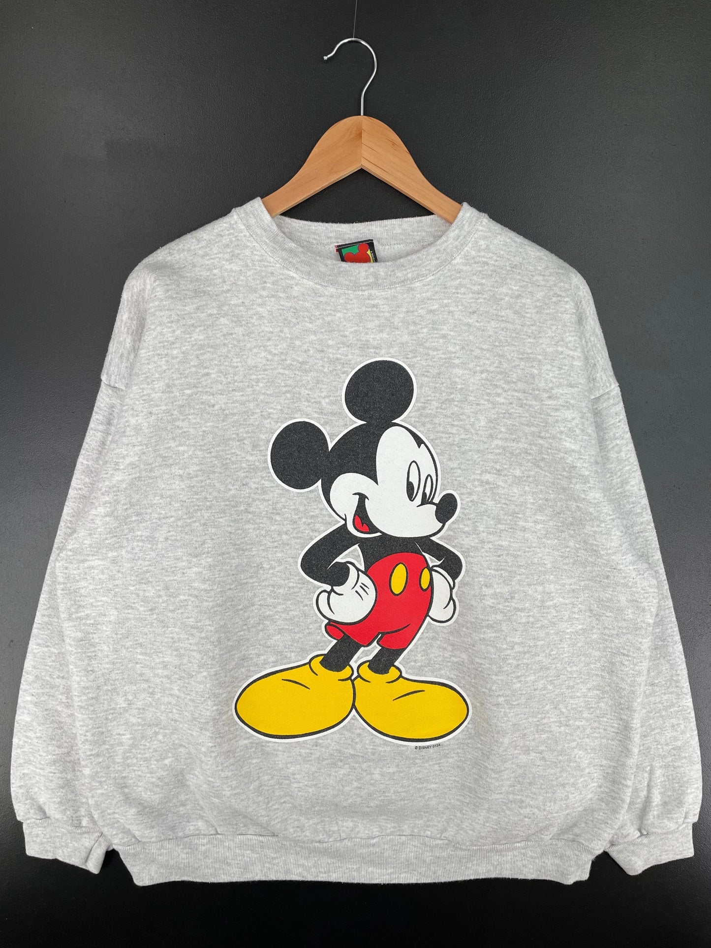 90's DISNEY MICKEY Made in USA Size XL Vintage Sweat-Shirt / F7514S