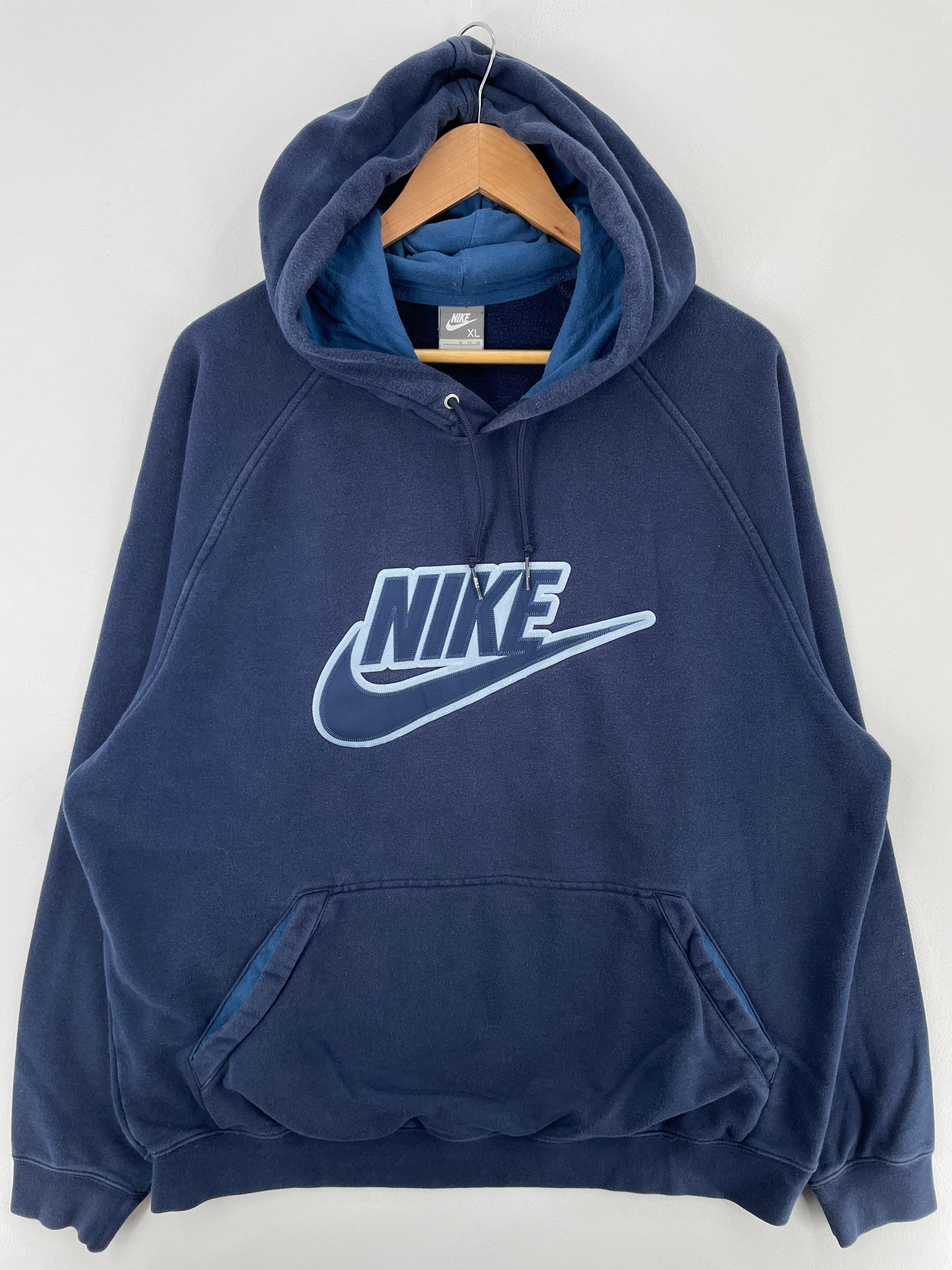 00' NIKE Size XL Vintage Hoodie Sweat-Shirt / F2028S