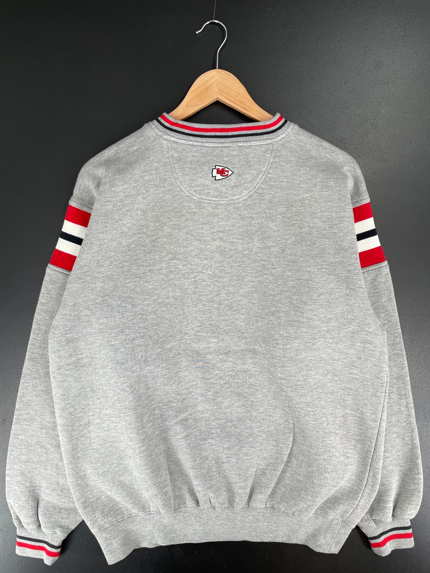 90’s KANSAS CITY CHIEFS Size Approx.L NFL Sweat-Shirt / E6976S