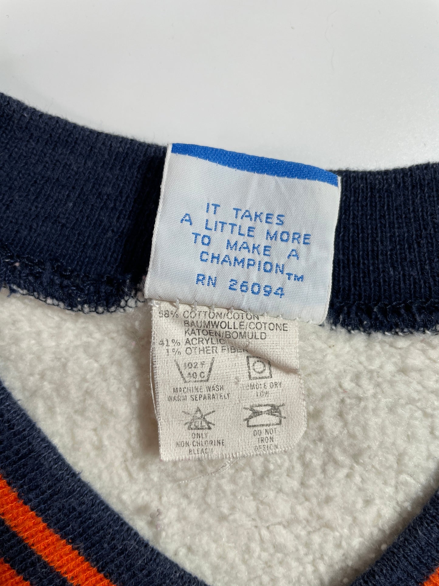 80’s CHAMPION x CHICAGO BEARS Made in USA Size XL Vintage NFL Sweat-Shirt / F4812S