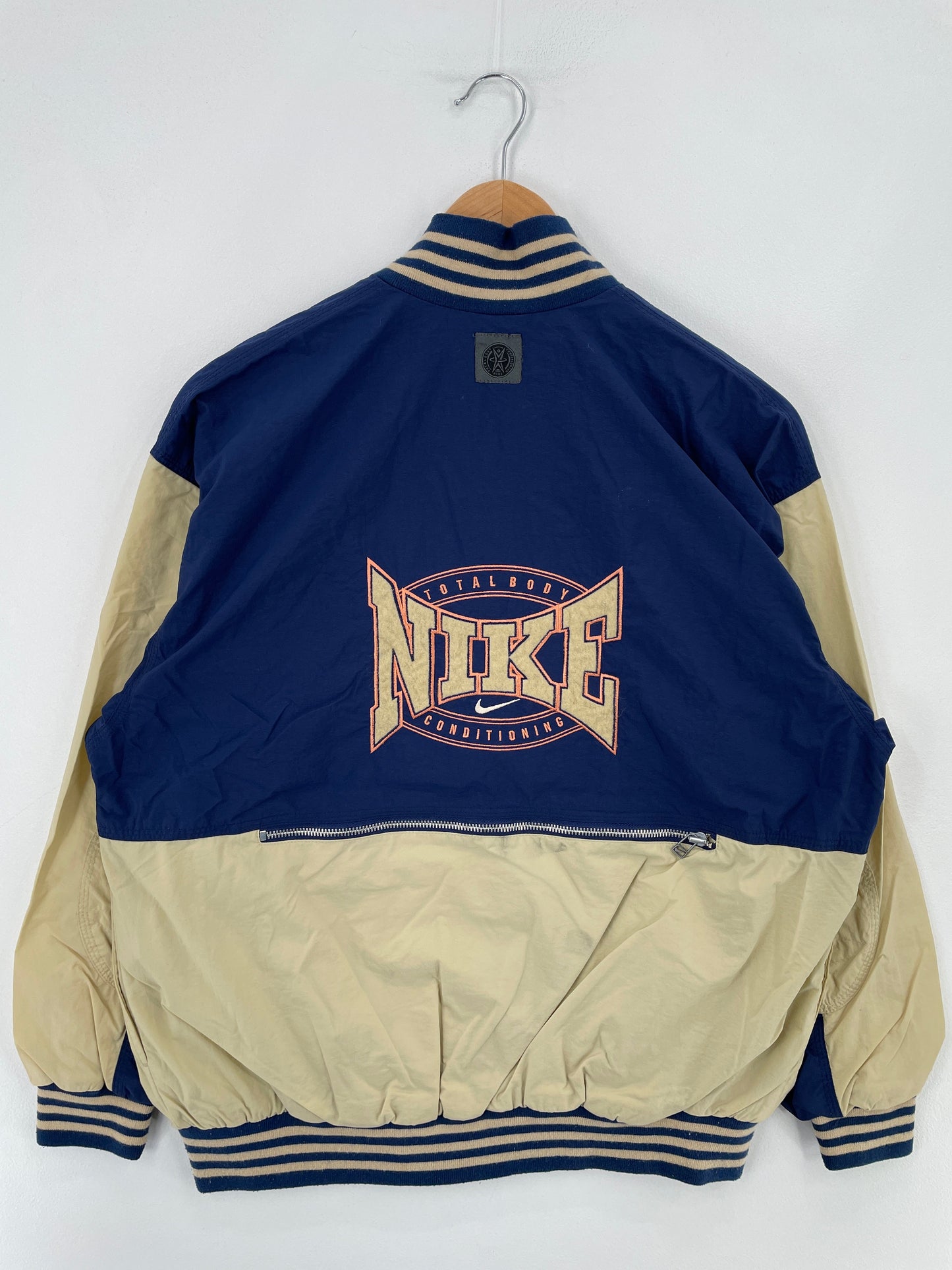 90's NIKE Size Ladies.M Vintage Nylon Jacket / F7181N