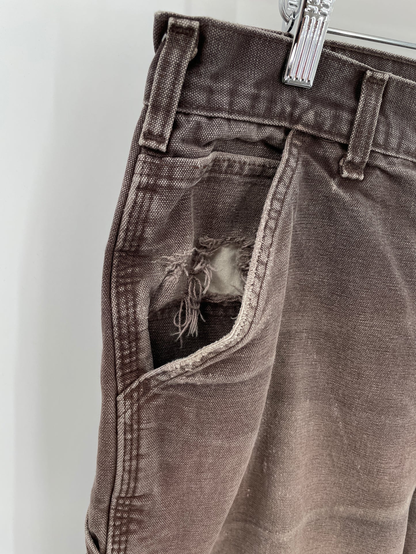 Vintage CARHARTT Size W33xL29.5 Duck Pants / F94P