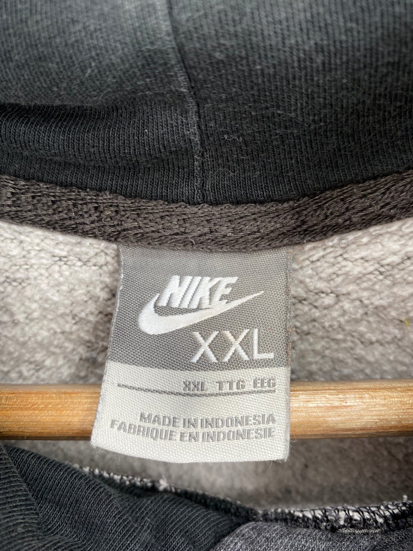 00’ NIKE MINI SWOOSH Size XXL Vintage Hoodie Sweat-Shirt / G6479S