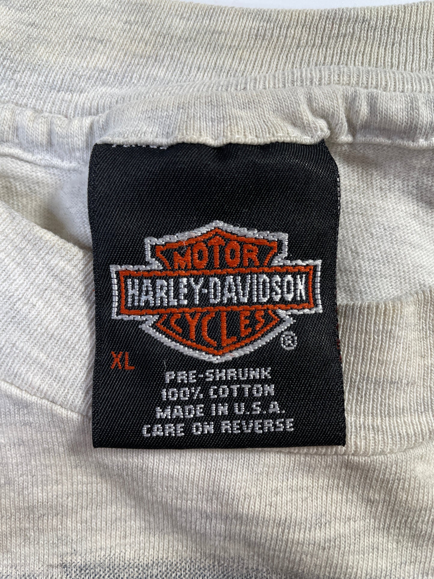 1995 HARLEY DAVIDSON Made in USA Size XL Vintage T-shirt / F4319T