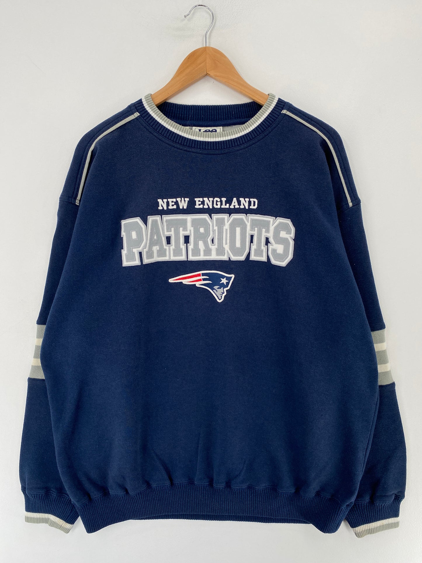 00’ NEW ENGLAND PATRIOTS Size XL NFL Sweat-Shirt / E8573S