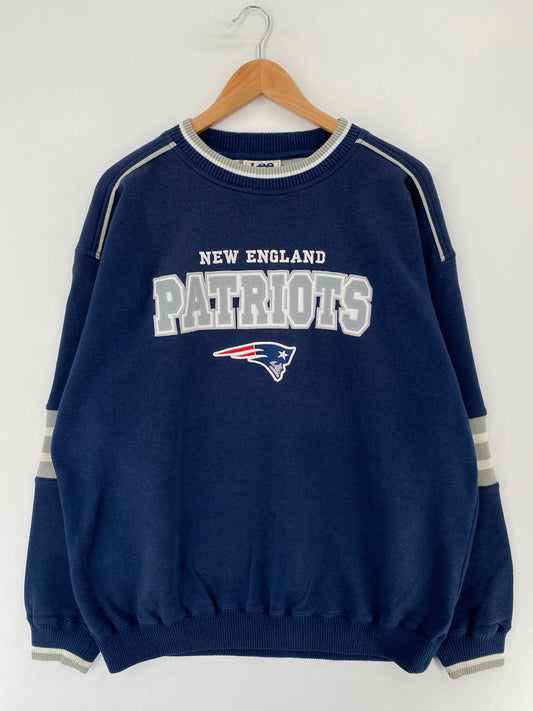 00’ NEW ENGLAND PATRIOTS Size XL NFL Sweat-Shirt / E8573S