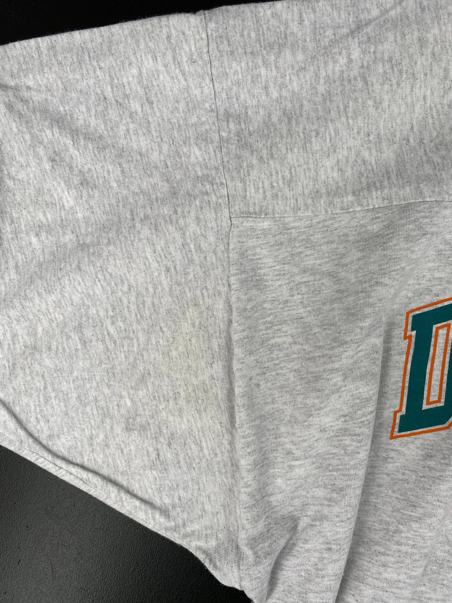 1996 MIAMI DOLPHINS DAN MARINO Size No Tag(Approx.XXL) Vintage NFL T-shirt / F804T