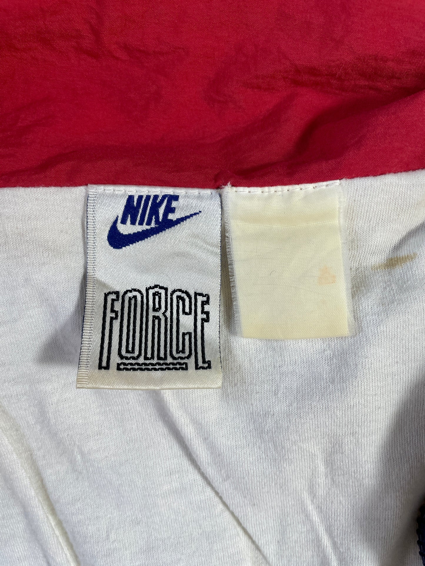 .90’s NIKE FORCE Size Approx.XXL Nylon Jacket / E8503N