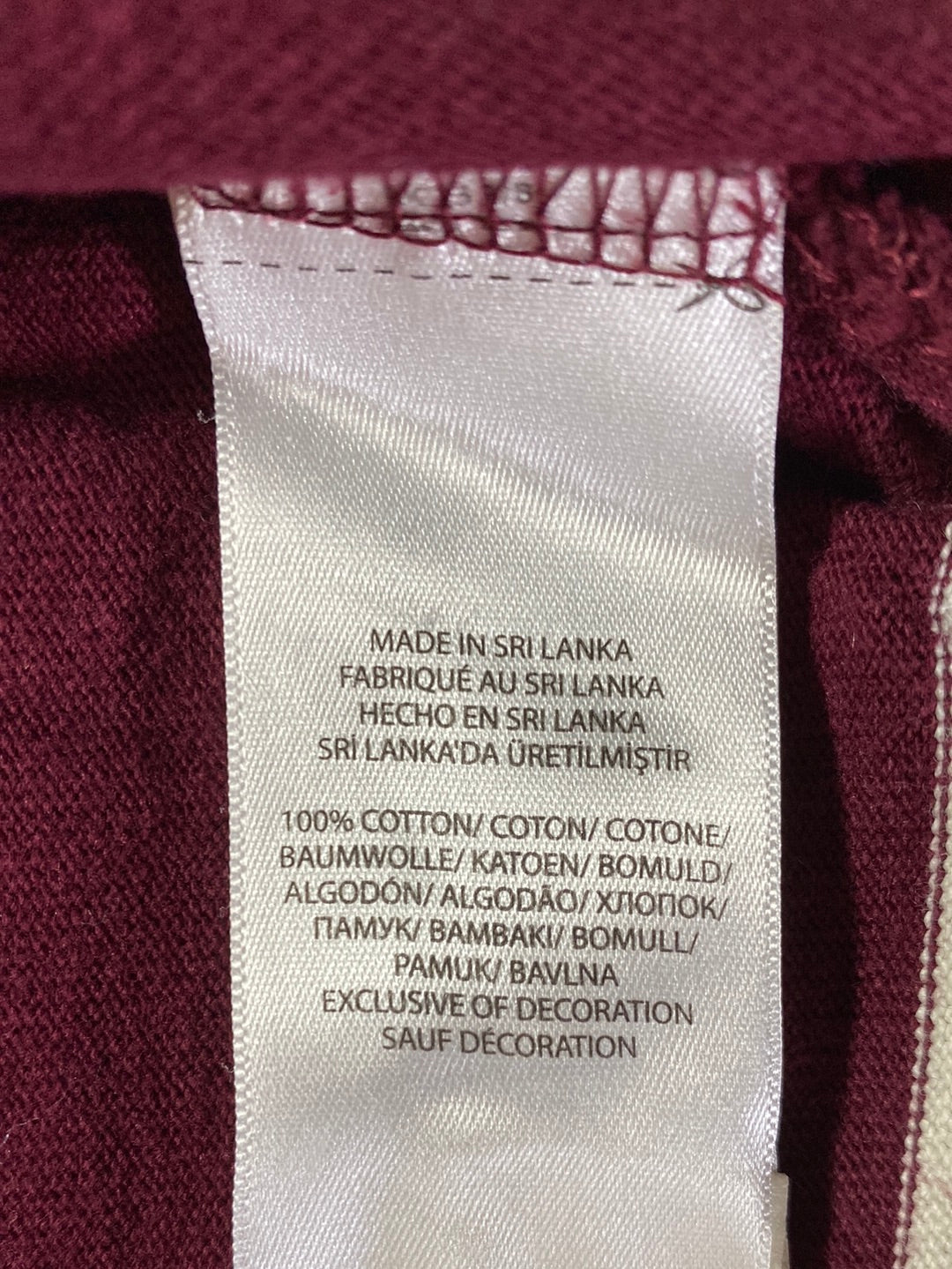 90's Polo Ralph Lauren Size XL Vintage Rugby-Shirt / G3705R