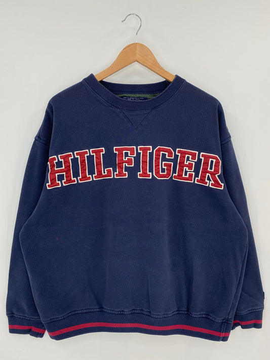90’s TOMMY HILFIGER Size L Vintage Sweat-shirt / F7981S