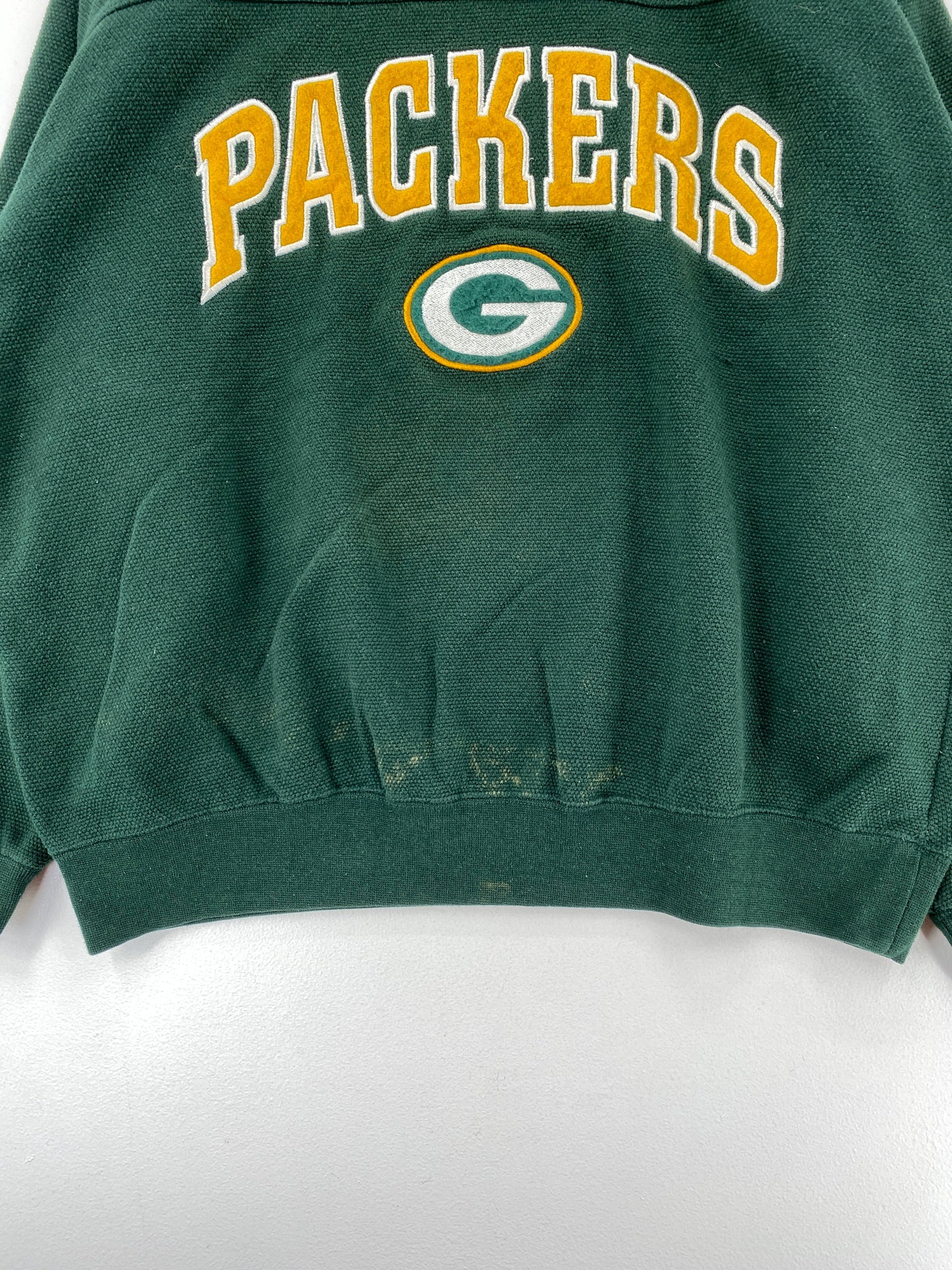 90’s GREEN BAY PACKERS Size M Vintage NFL Sweat-Shirt / F358S