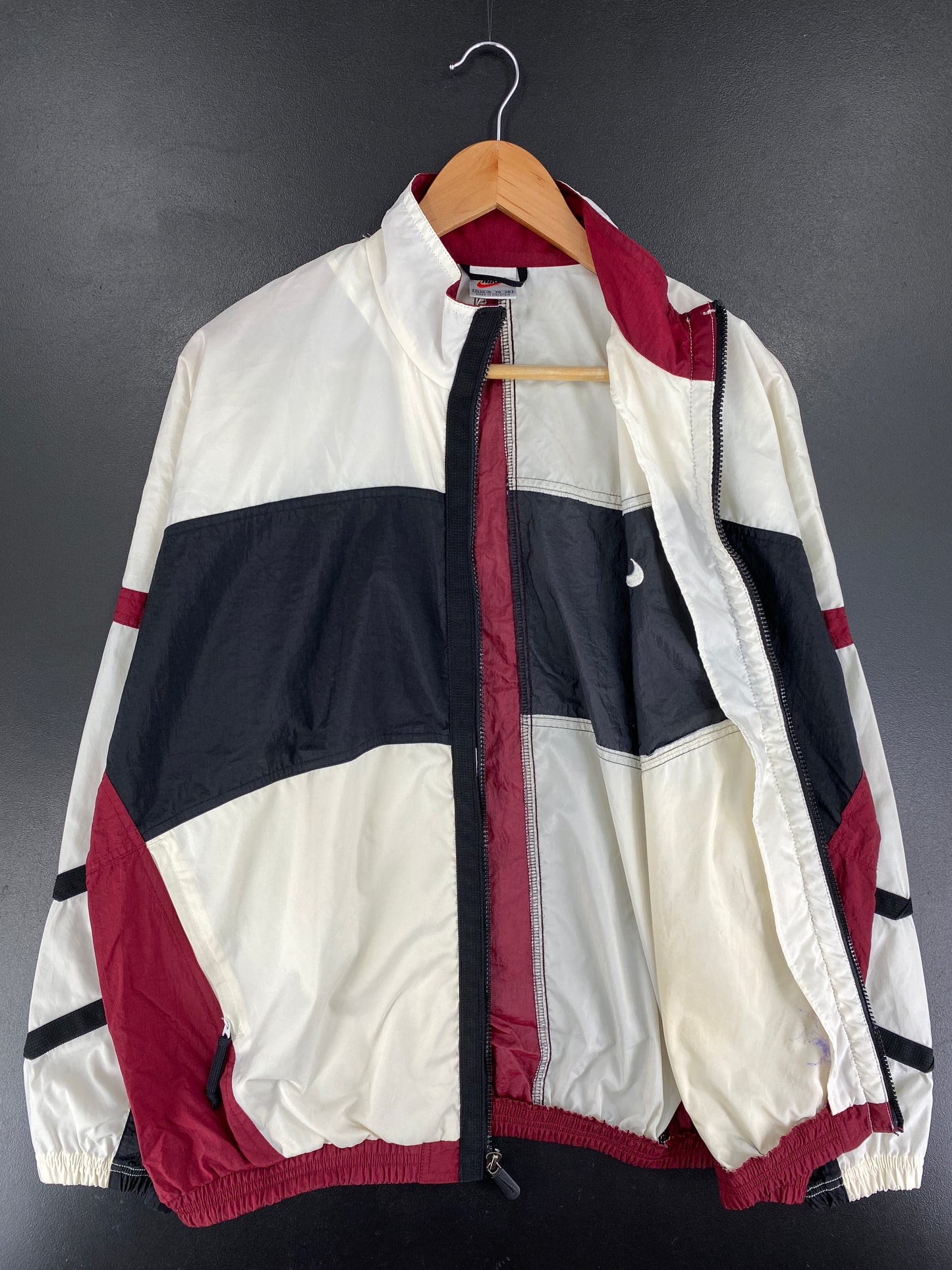 90's NIKE Size Ladies XL Vintage Nylon Jacket / E9957N