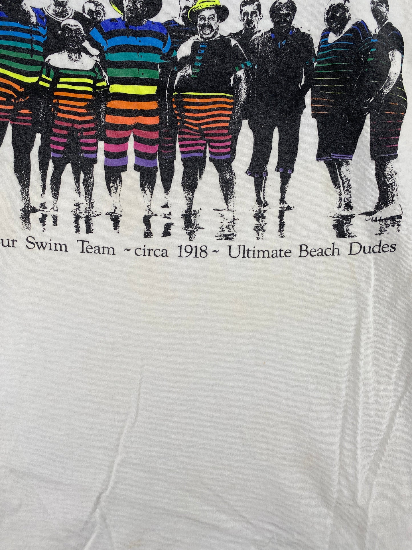 .90’s JANTZEN PRO-TOUR SWIM TEAM Size No Tag(Approx.L) T-Shirt / F1053T