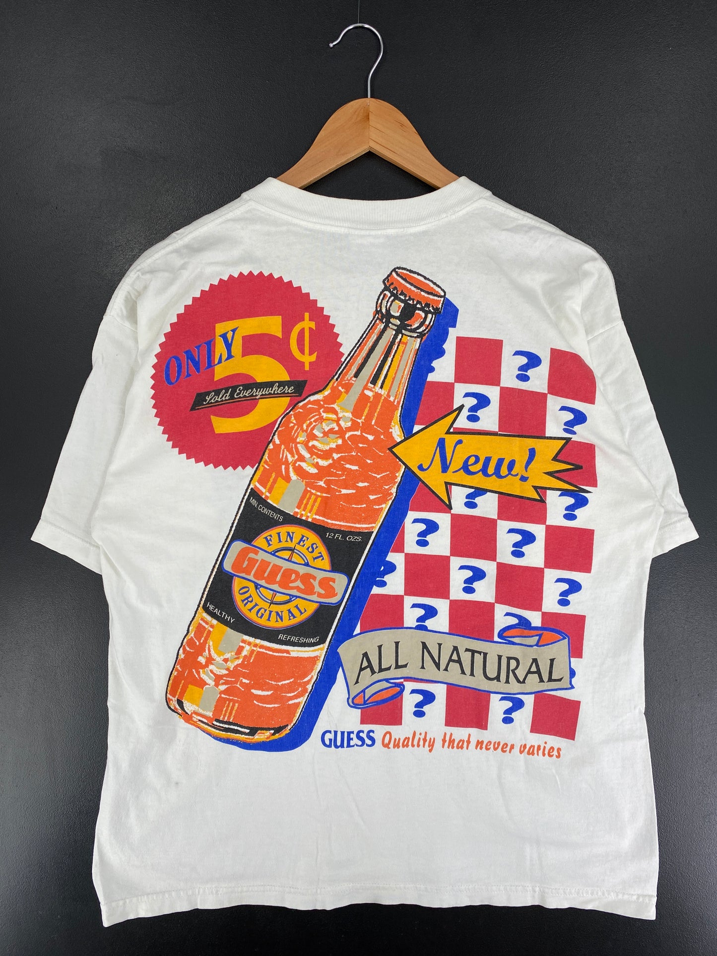 90’s GUESS Made in USA Size L Vintage T-shirt / E9942T