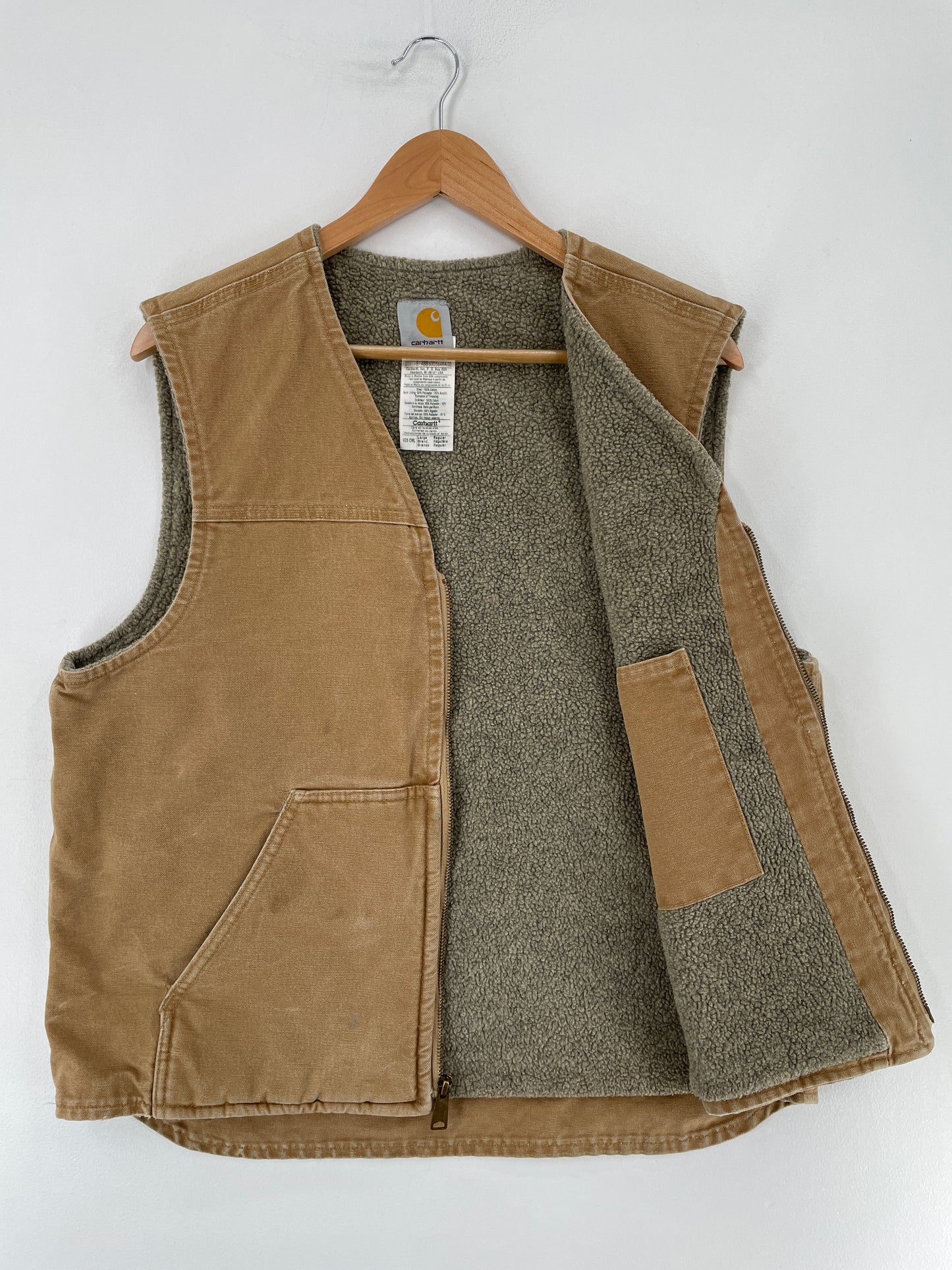 Vintage CARHARTT Size L Duck Vest / E7549J