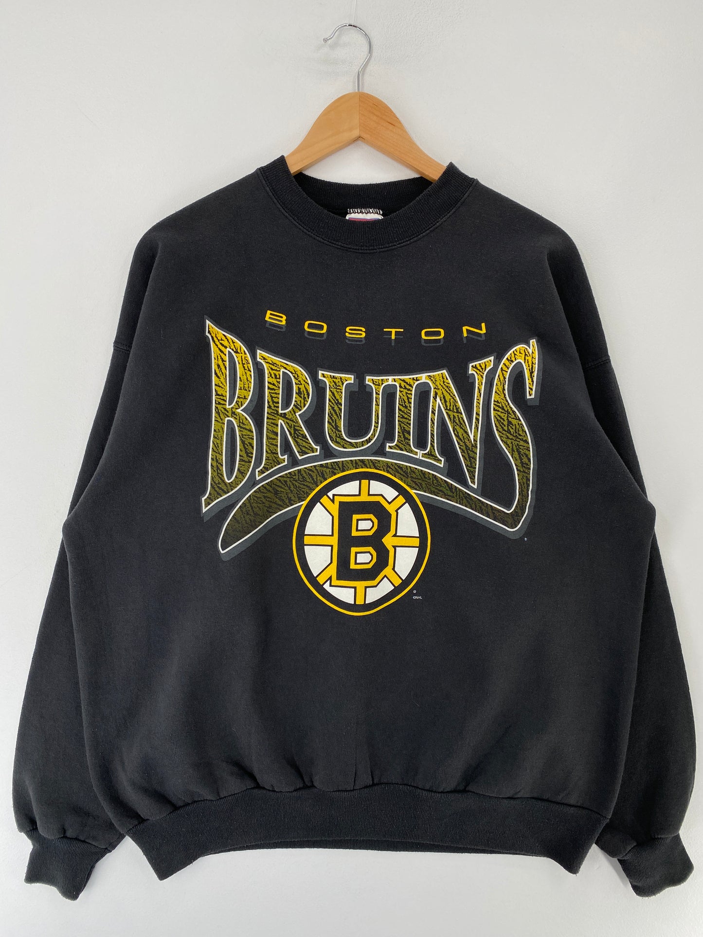 90’s BOSTON BRUINS Size XL Vintage NHL Sweat-Shirt / F706S