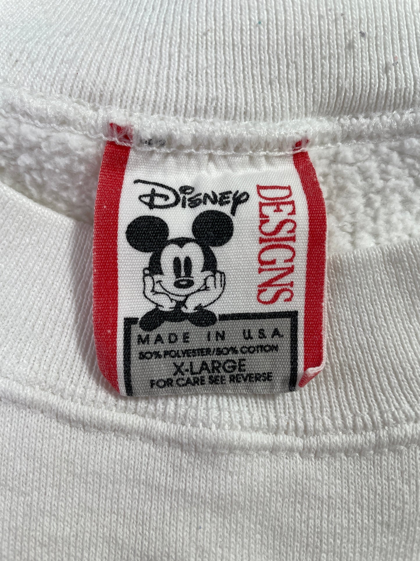 90's DISNEY MICKEY Made in USA Size XL Vintage Sweat-shirt / G5767S