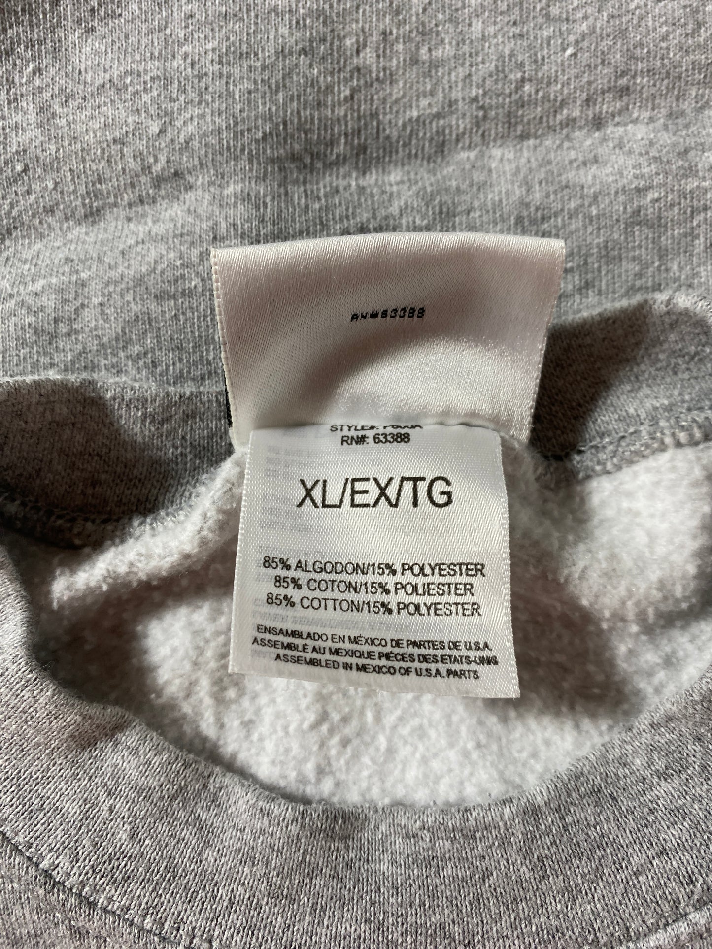 2000 NEW YORK YANKEES SUBWAY SERIES CHAMPIONS Size XL Vintage MLB Sweat-Shirt / E7644S