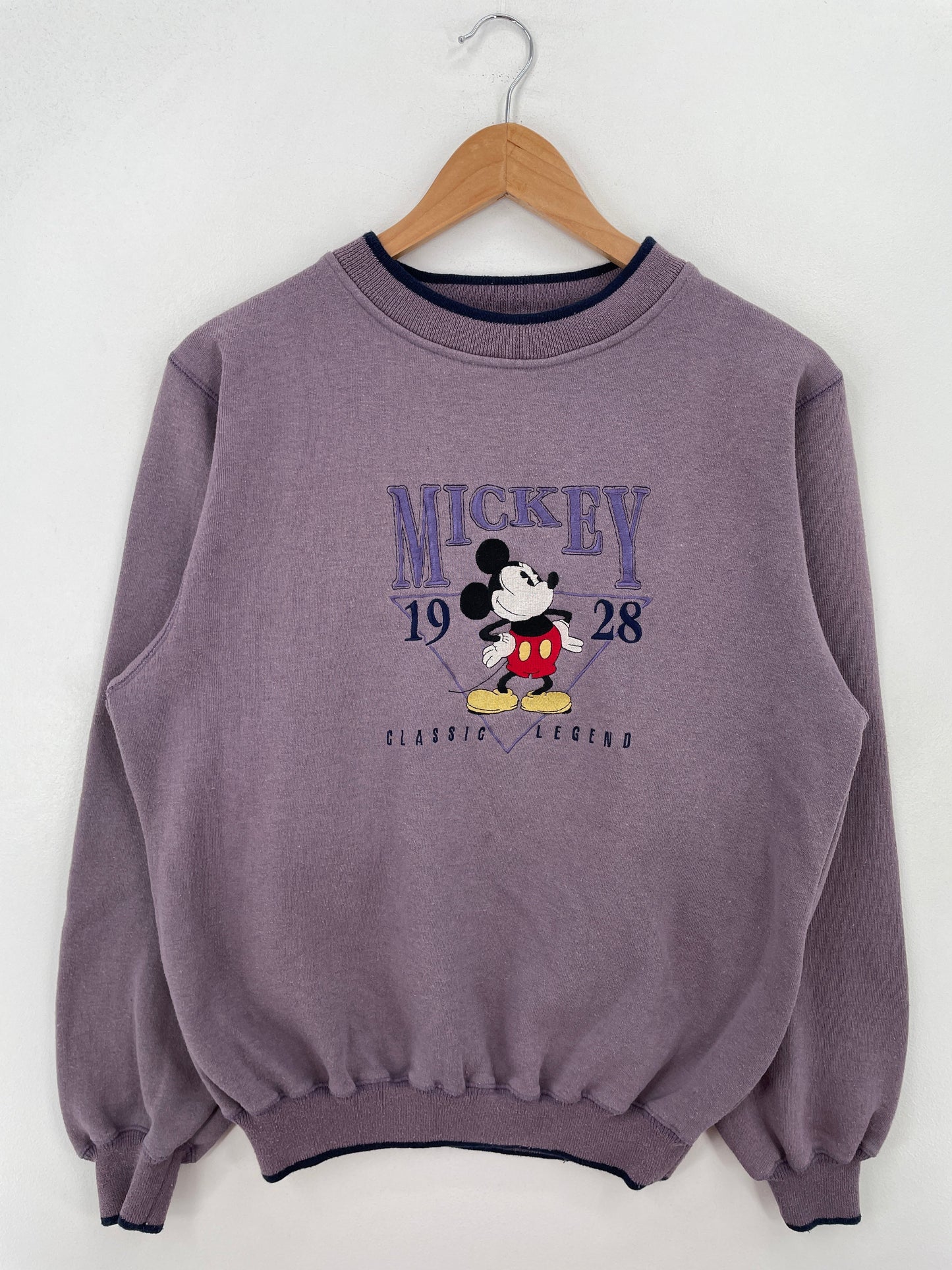 .90’s DISNEY MICKEY Size M Vintage Sweat-shirt / F2844S