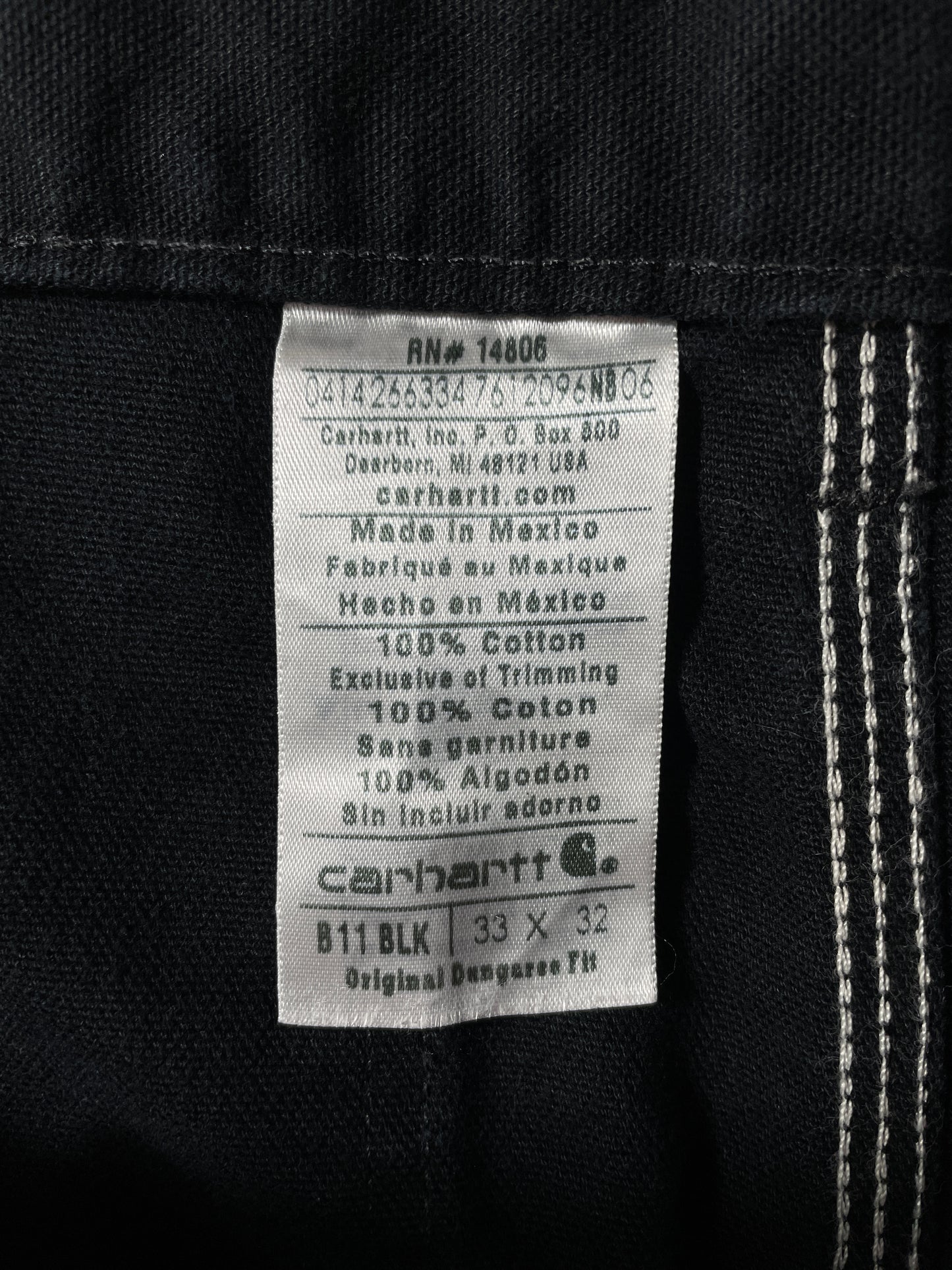 Vintage CARHARTT Size W32xL30 Duck Pants / F839P