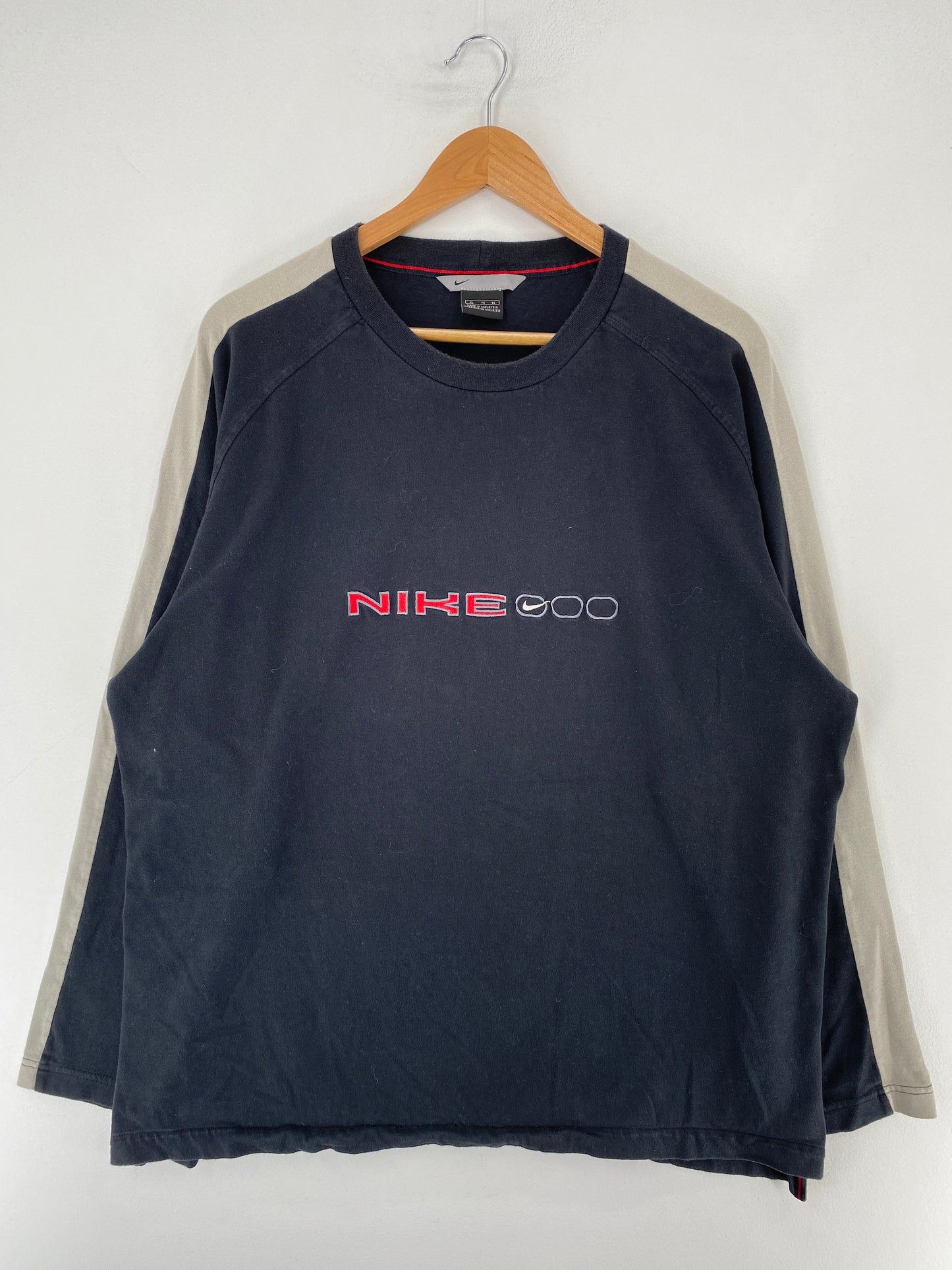 00' NIKE Size XL Vintage Long Sleeve T-Shirt / E9410T