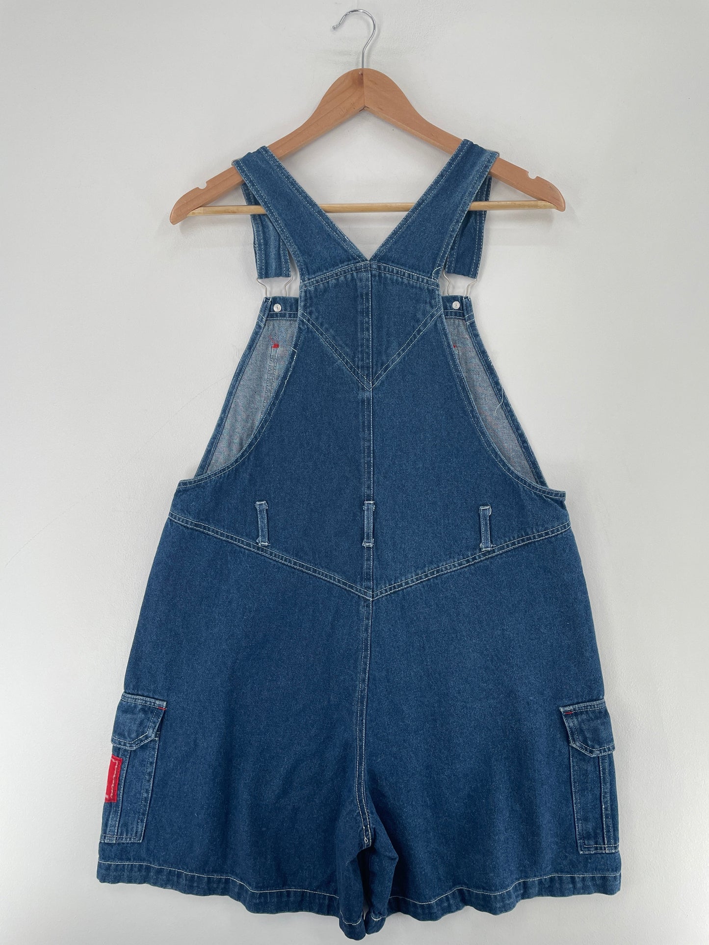 00' DISNEY WINNIE THE POOH Size L Vintage Denim Overall / G1966P