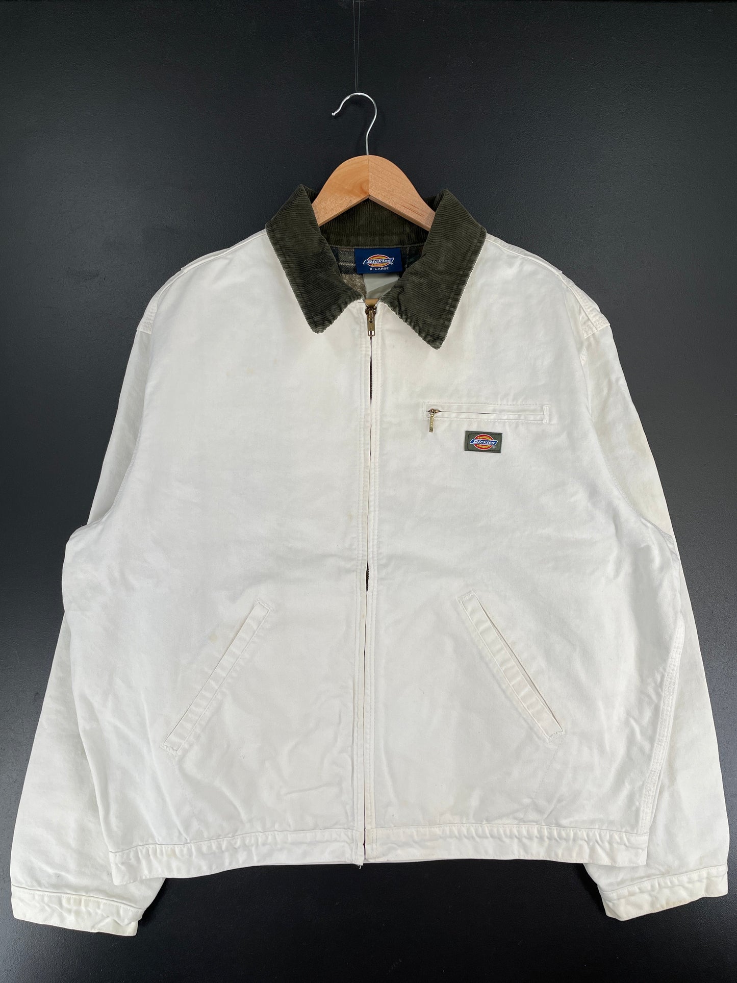 Vintage DICKIES Size XL Detroit Style Duck Jacket / F8351J