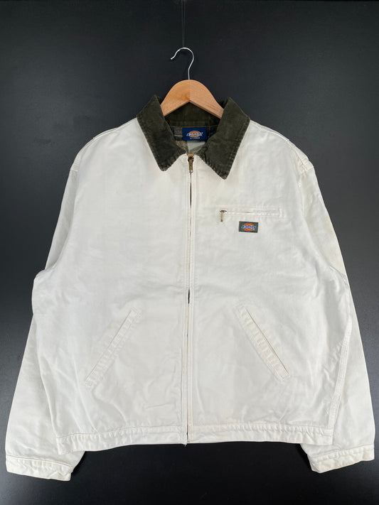 Vintage DICKIES Size XL Detroit Style Duck Jacket / F8351J