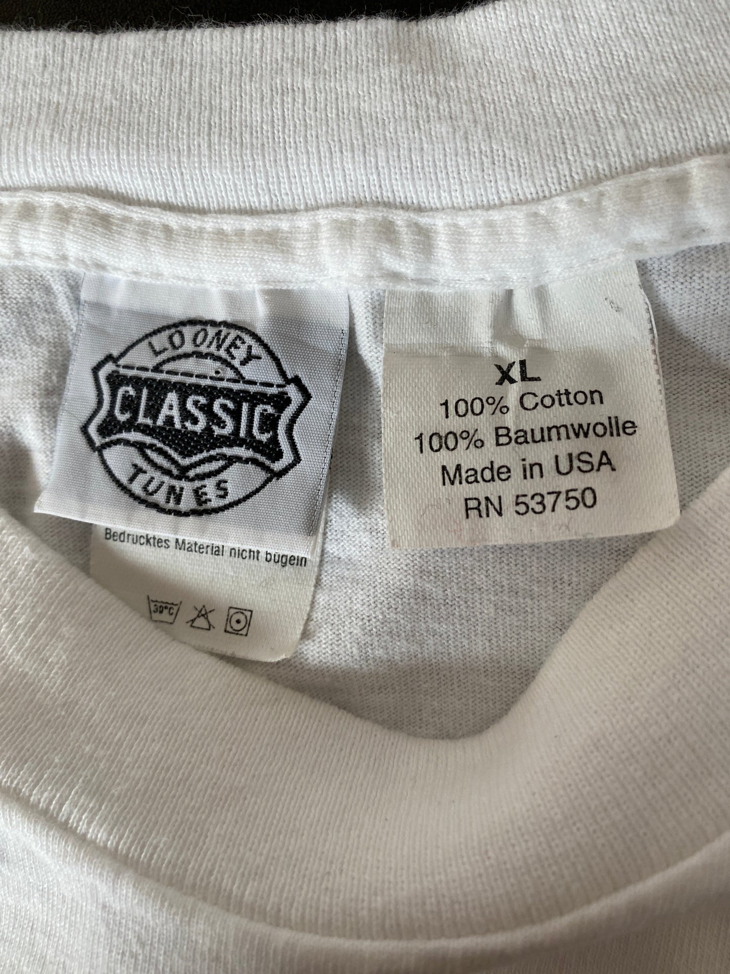 1994 LOONEY TUNES Made in USA Size XL Vintage T- Shirt / G7136T