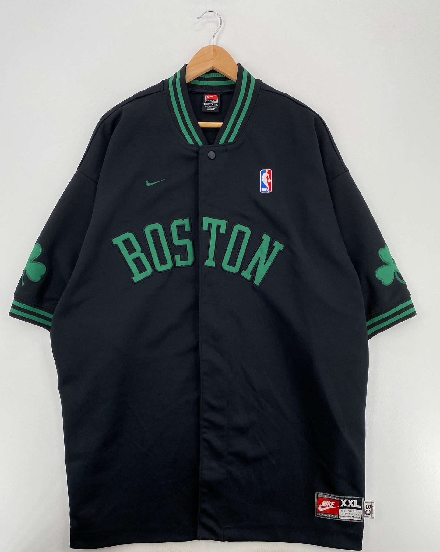 00' NIKE x BOSTON CELTICS Size XXL Vintage NBA Jersey / F1938J