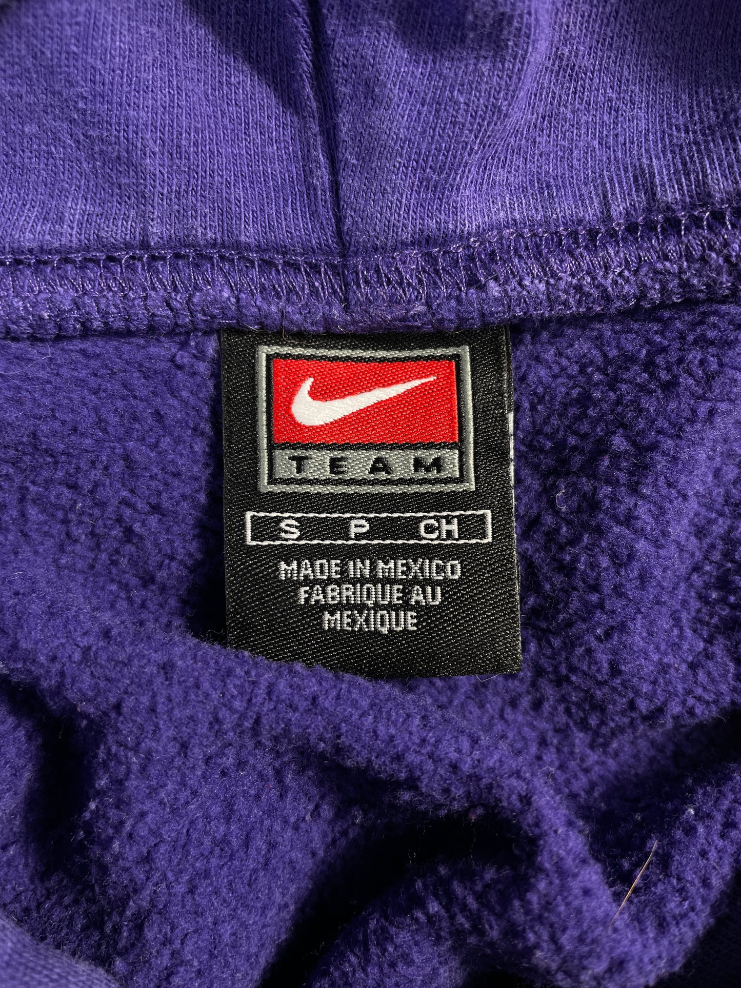00’ NIKE x KANSAS STATE Size S Vintage College Hoodie Sweat-Shirt / E8039S