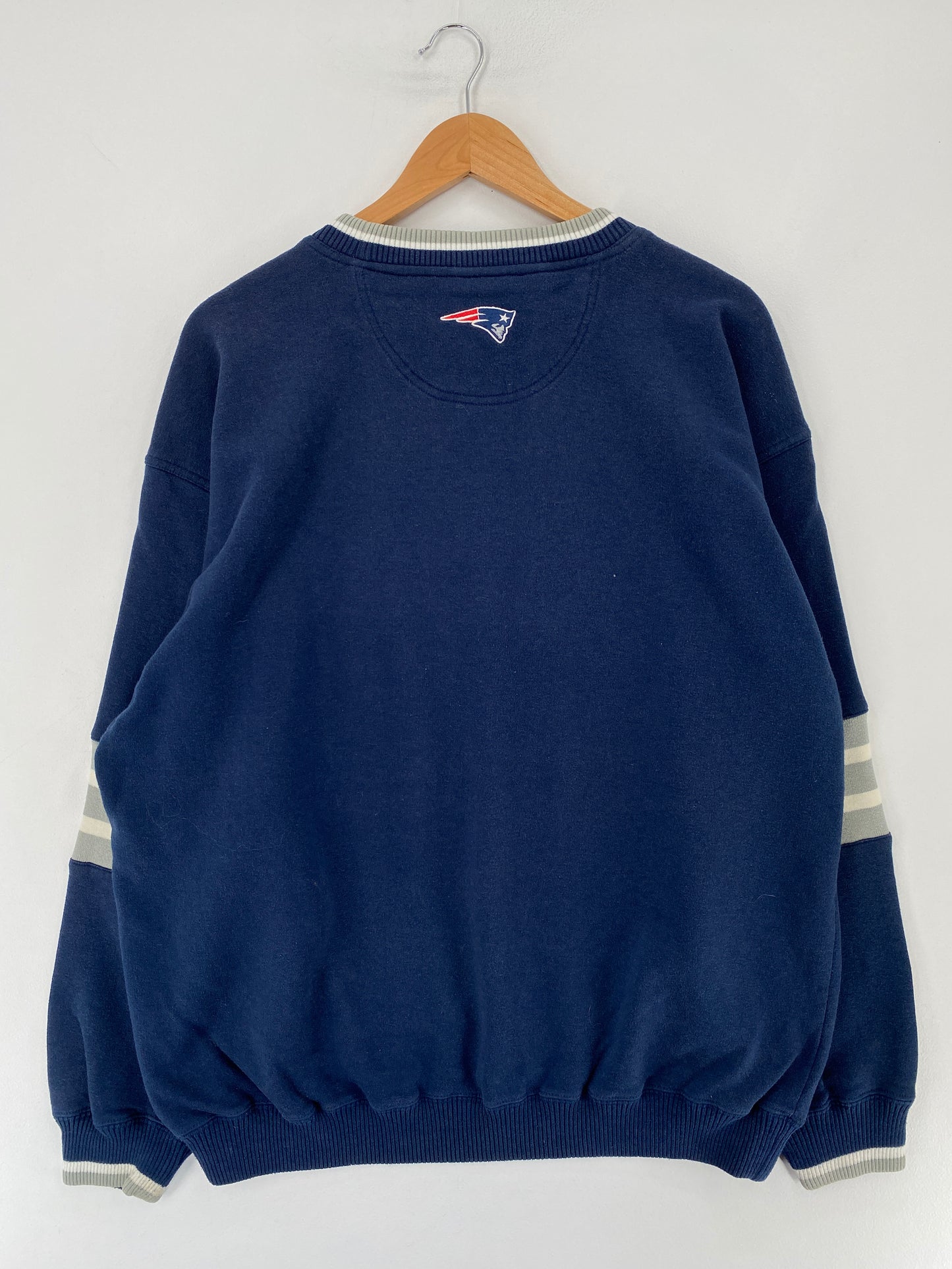 00’ NEW ENGLAND PATRIOTS Size XL NFL Sweat-Shirt / E8573S