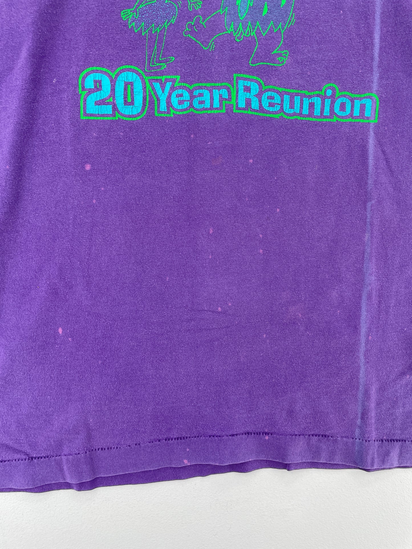 1995 THE FLINTSTONES Made in USA Size L Vintage T-Shirt / E8061T