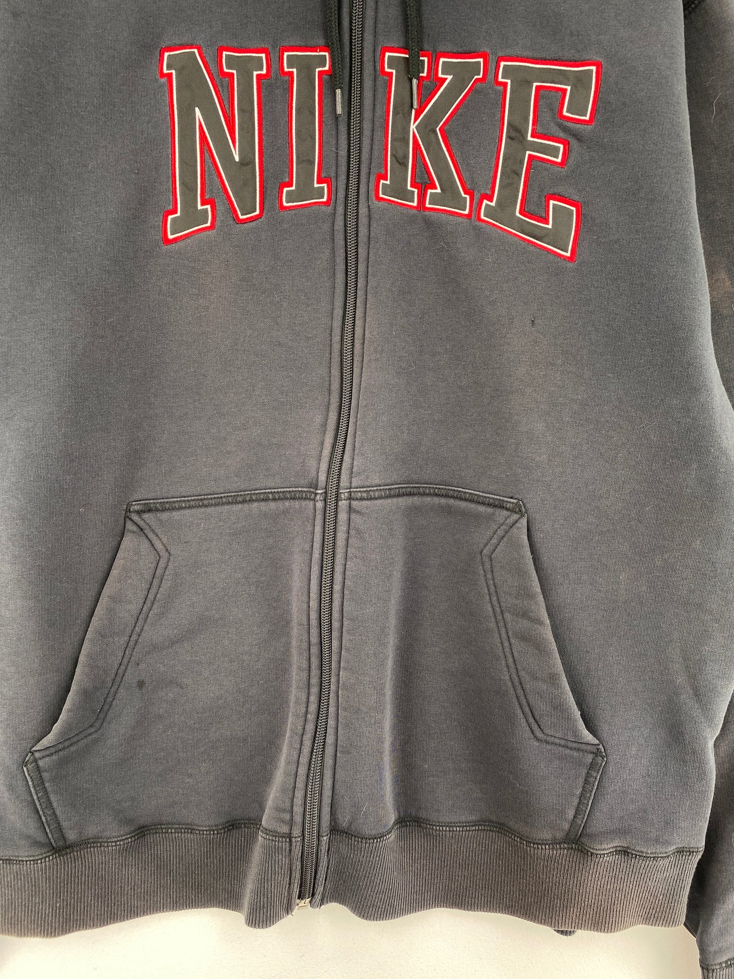 00’ NIKE Size XL Zip Up Hoodie Sweat-Shirt / F6309S