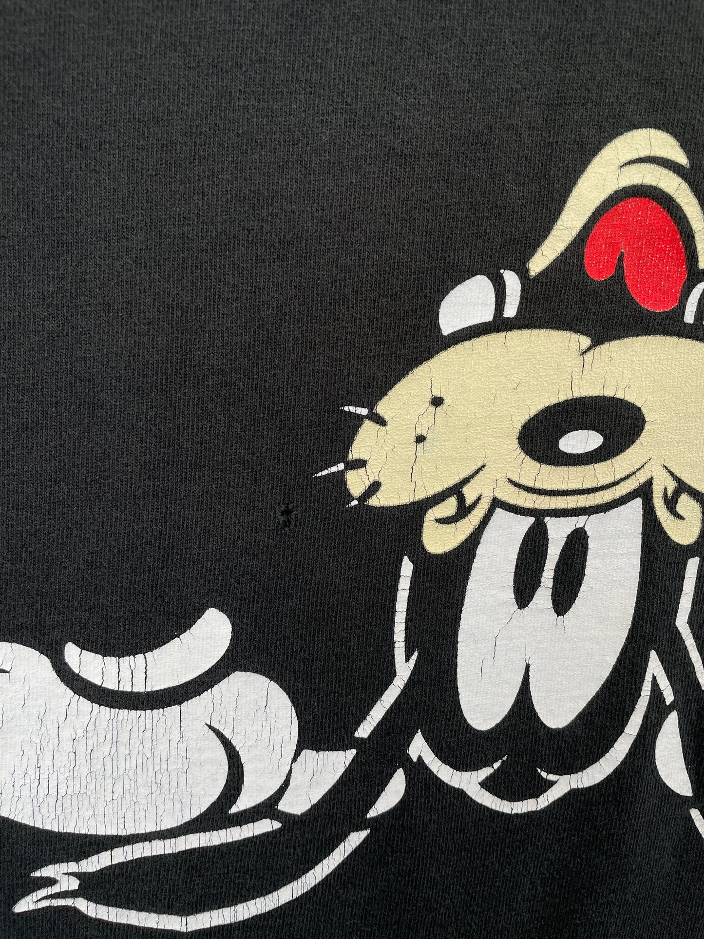 90’s DISNEY GOOFY Size No Tag(Approx.XL) T-shirt / F308T