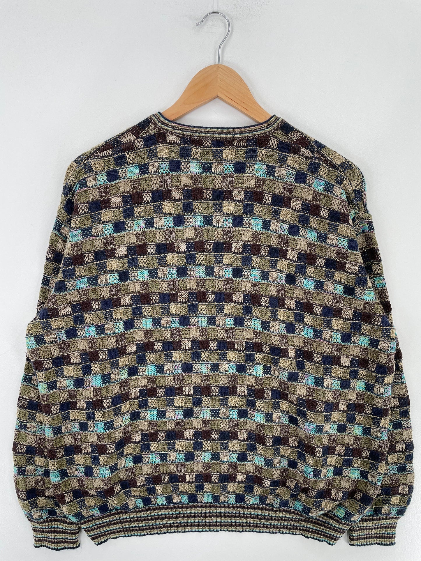 Vintage COOGI Style Size Approx.XL Cotton Knit Sweater / F5796K