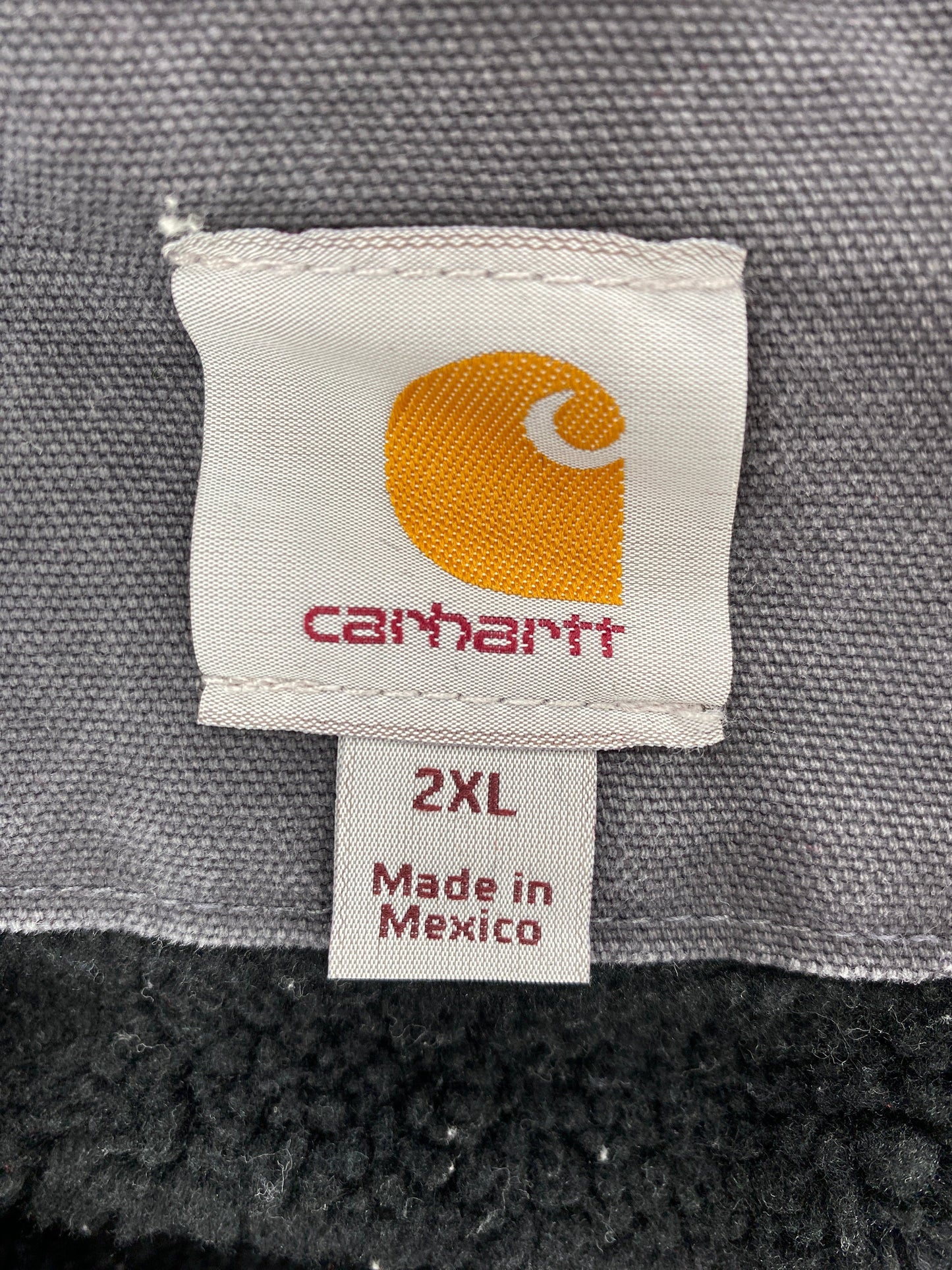 Vintage CARHARTT Size XXL Zip-Up Duck Jacket / F5781J