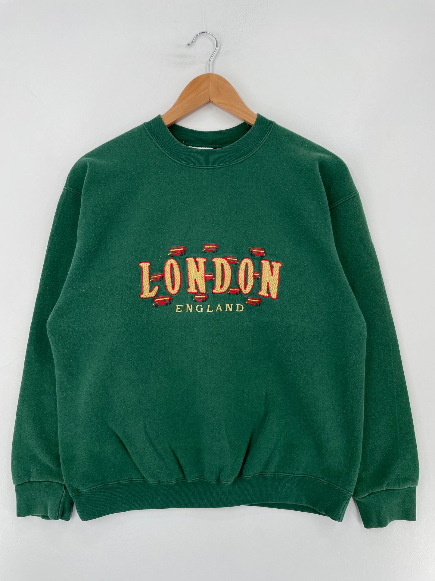 90’s LONDON Size L Vintage Sweat shirt / E8627S