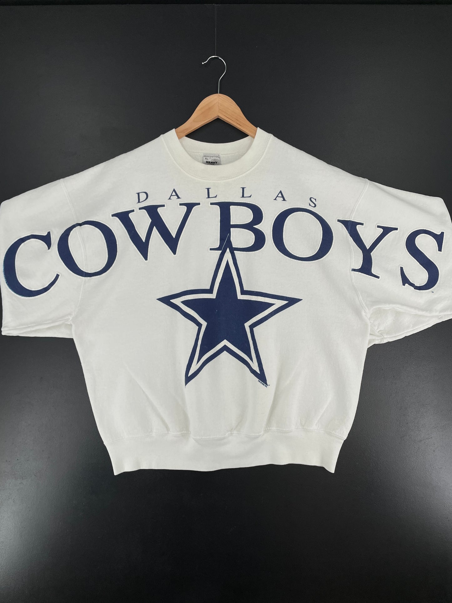 1992 DALLAS COWBOYS Made in USA Size XL Vintage NFL Sweat-Shirt / E7310S