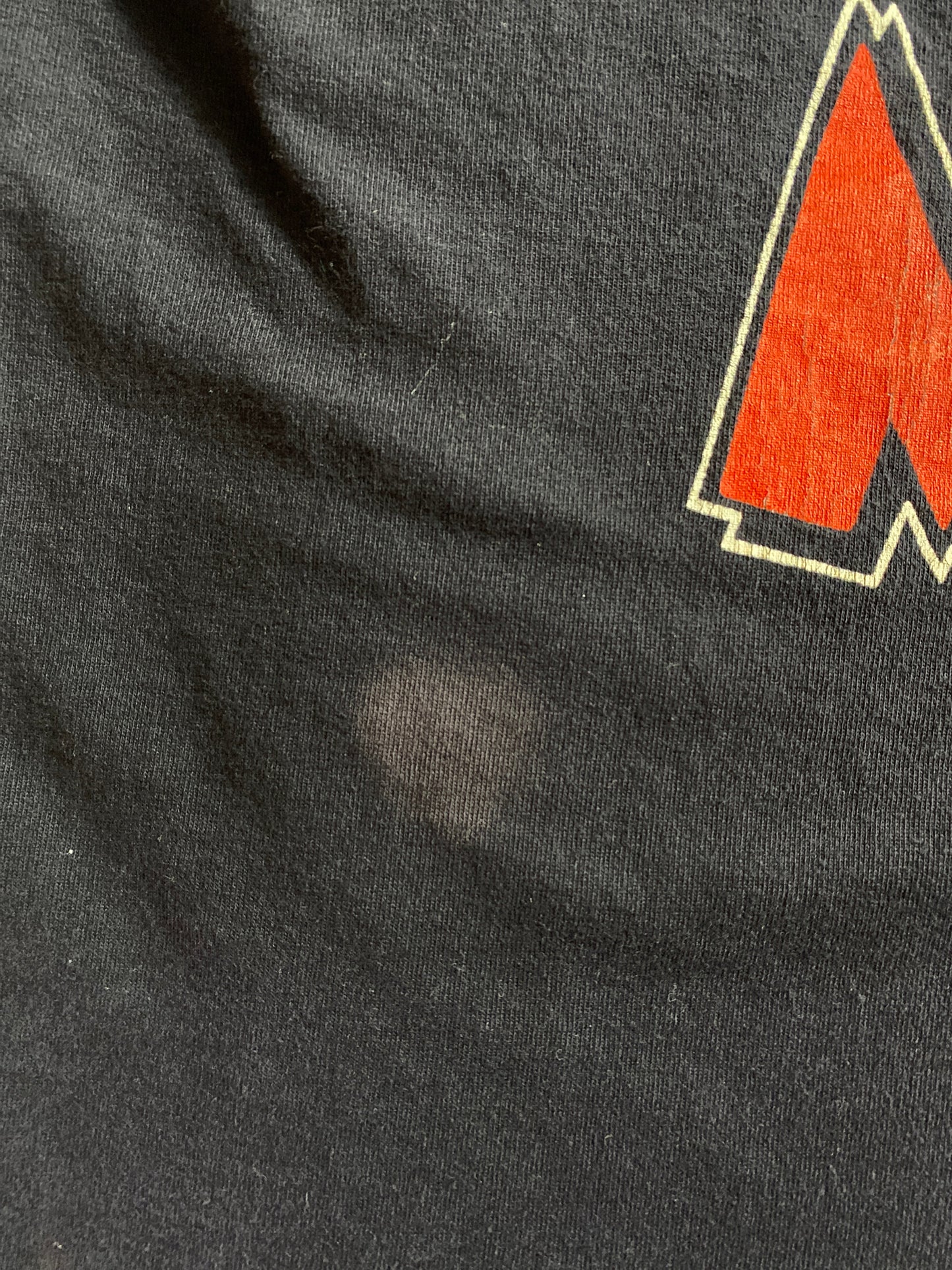 80’s DISNEY MICKEY Made in USA Size Approx.XL Vintage T-Shirt / G3352T