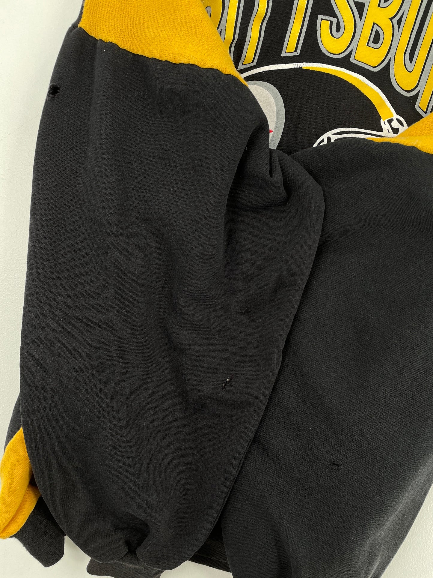 90’s PITTSBURGH STEELERS Made in USA Size XL Vintage Hoodie NFL Sweat-Shirt / F5773S