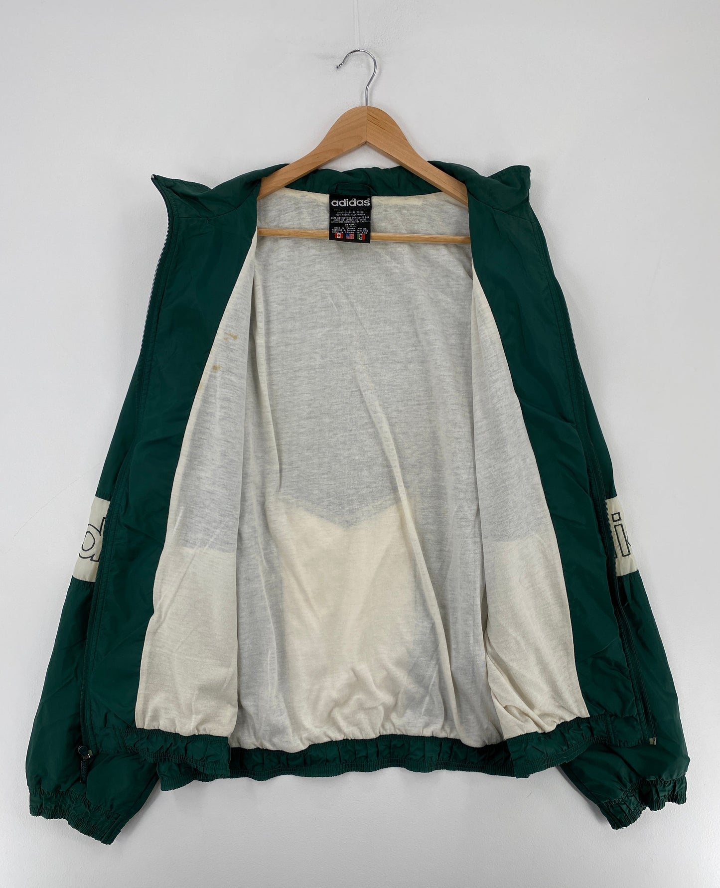 90’s ADIDAS Size XL Vintage Nylon Jacket / F7912N
