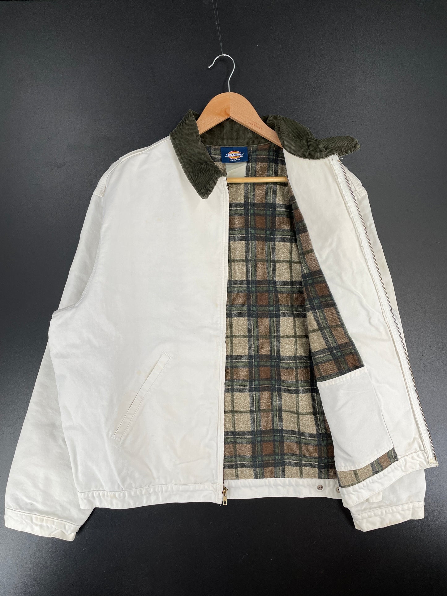 Vintage DICKIES Size XL Detroit Style Duck Jacket / F8351J