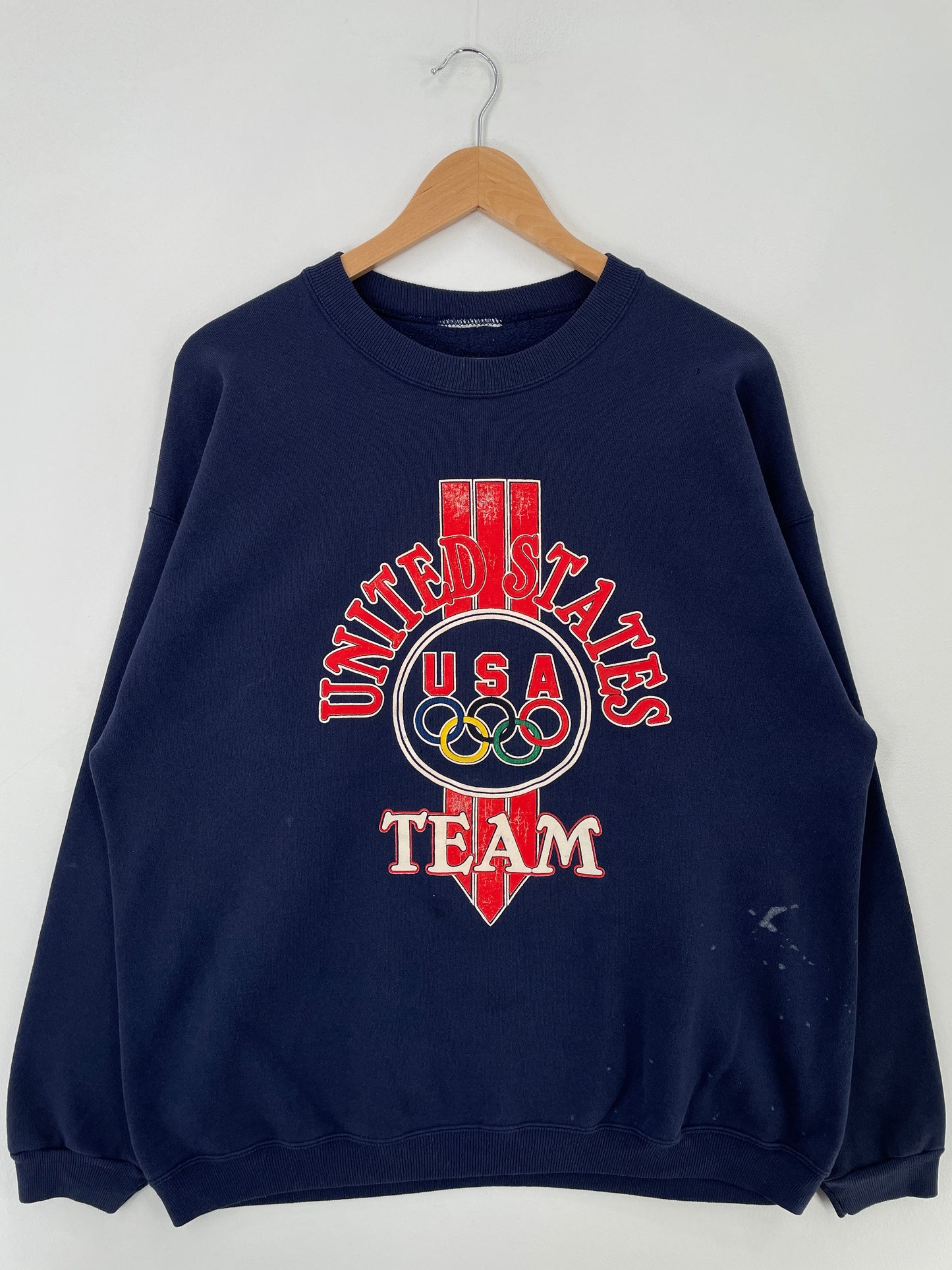 90’s OLYMPIC USA TEAM Size Approx.XL Sweat-Shirt / G1240S