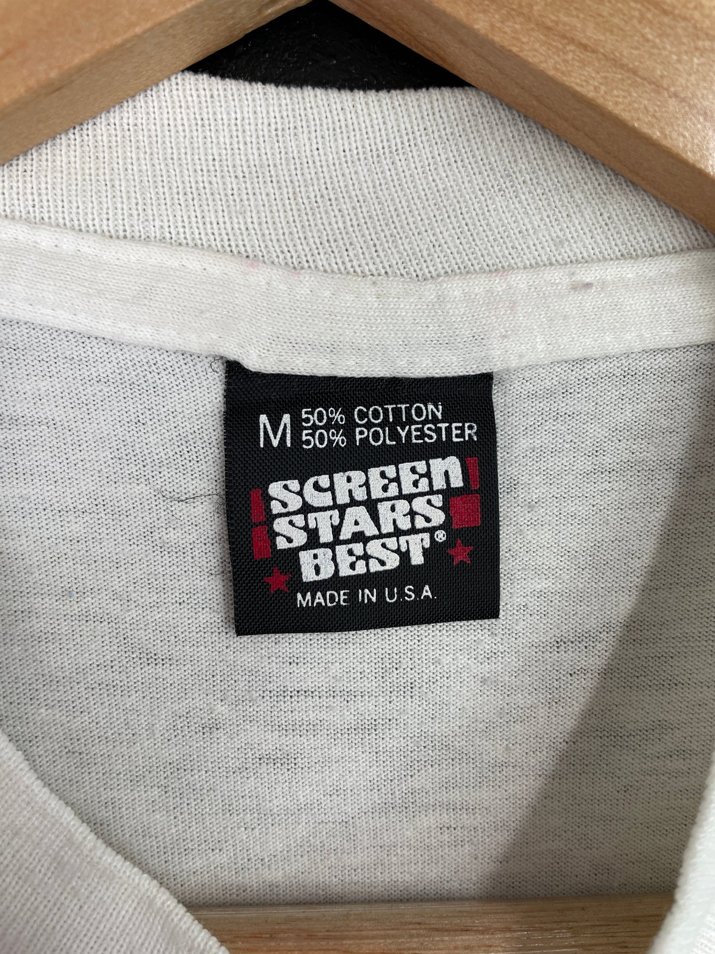 1991 CHICAGO BULLS Made in USA Size M Vintage NBA T-Shirt / F9731T