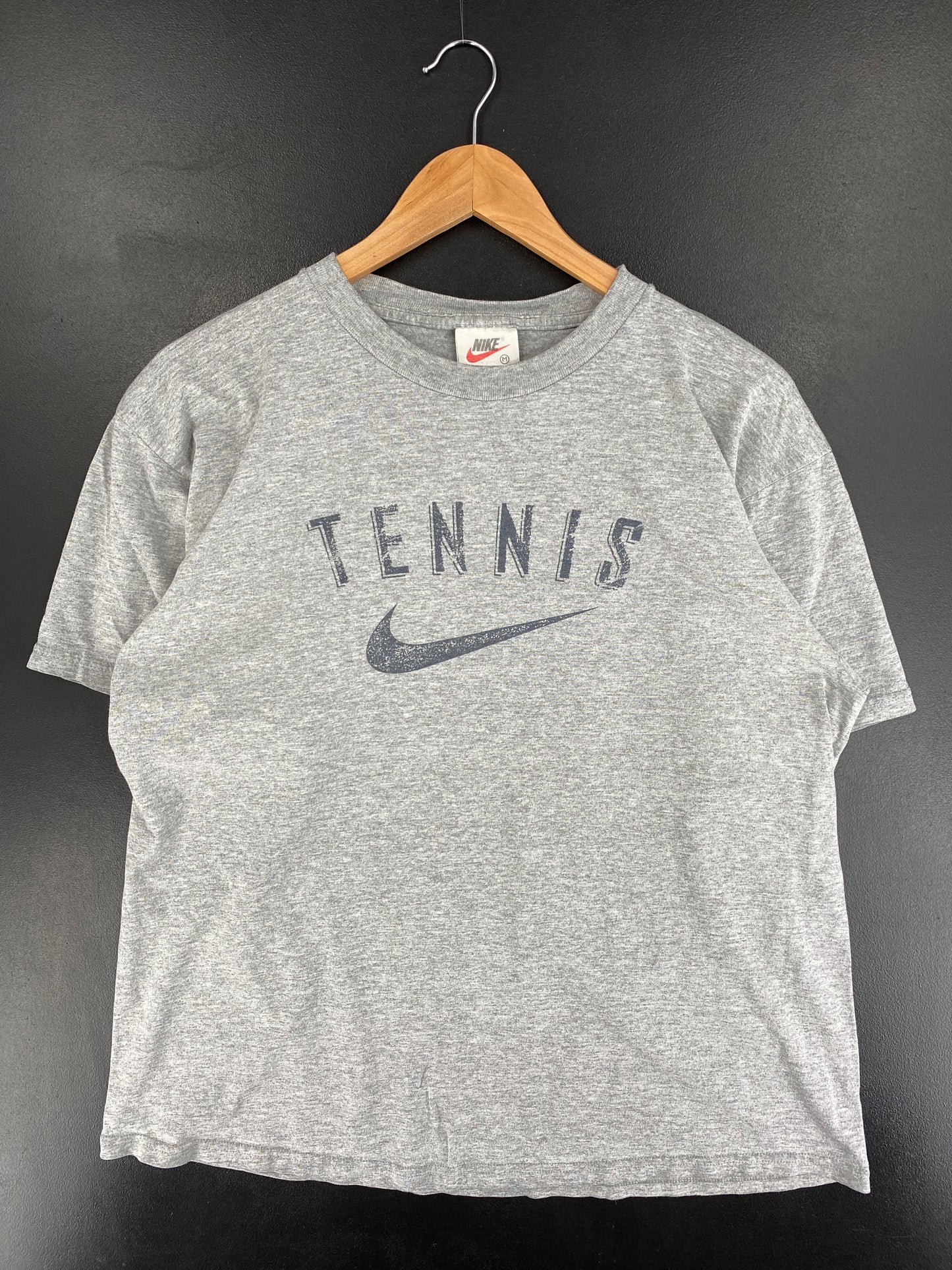 .90's NIKE TENNIS Made in USA Size M Vintage T-Shirt / E8859T