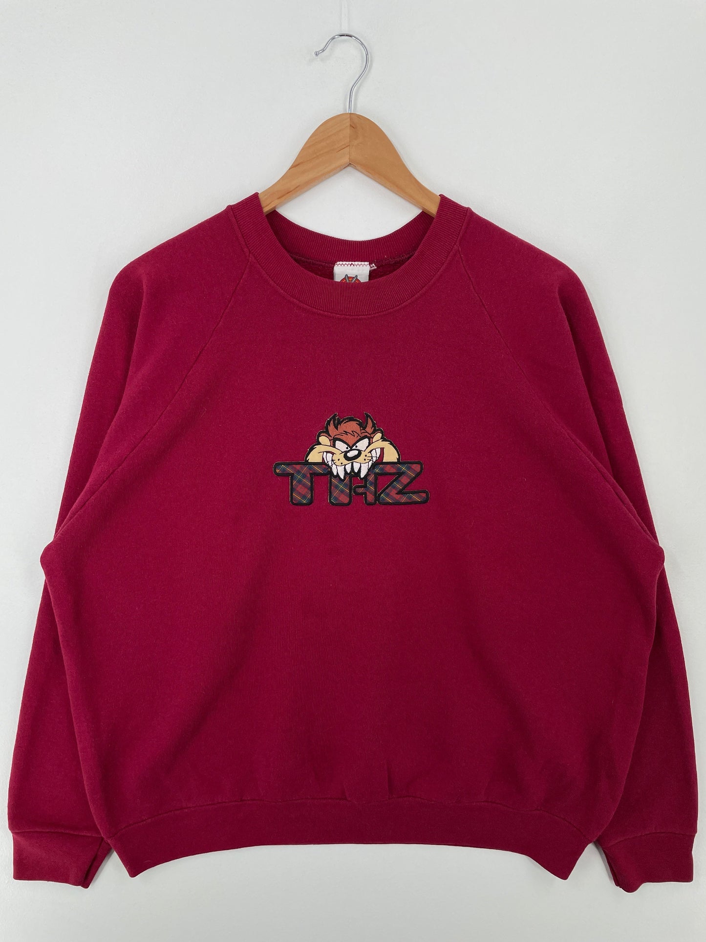 1997 LOONEY TUNES TAZ Made in USA Size XL Vintage Sweat-Shirt / G5445S