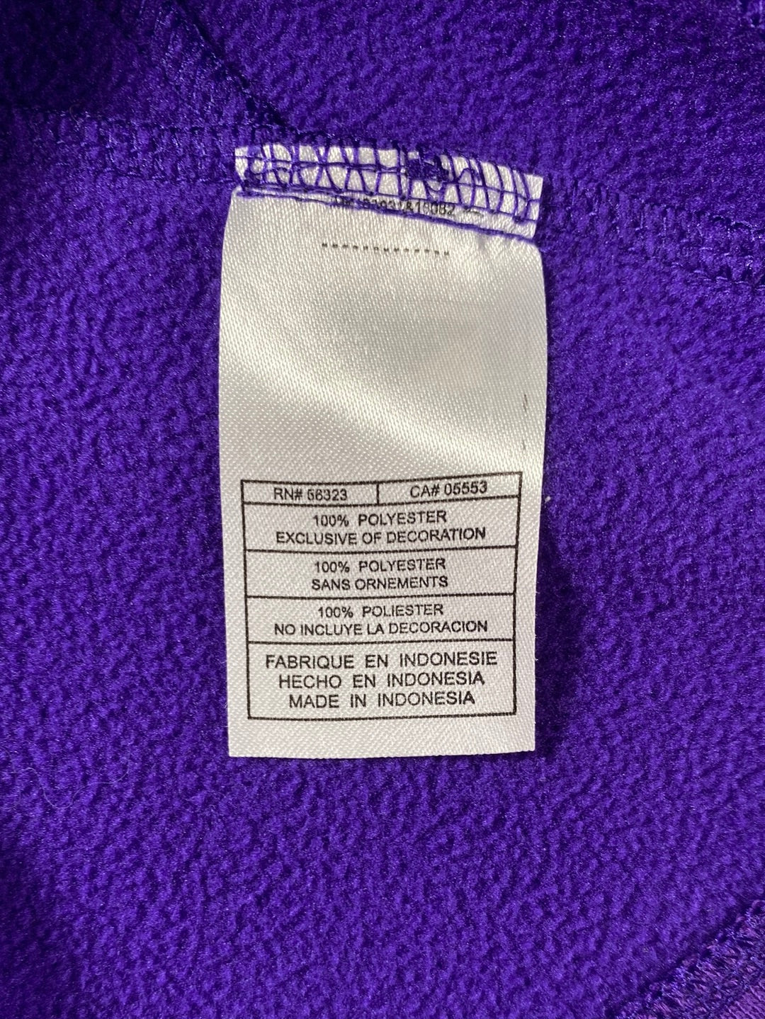 00' NIKE x DAPHNE Size XXL Vintage College Foodie Jersey Sweat-shirt / F9723S