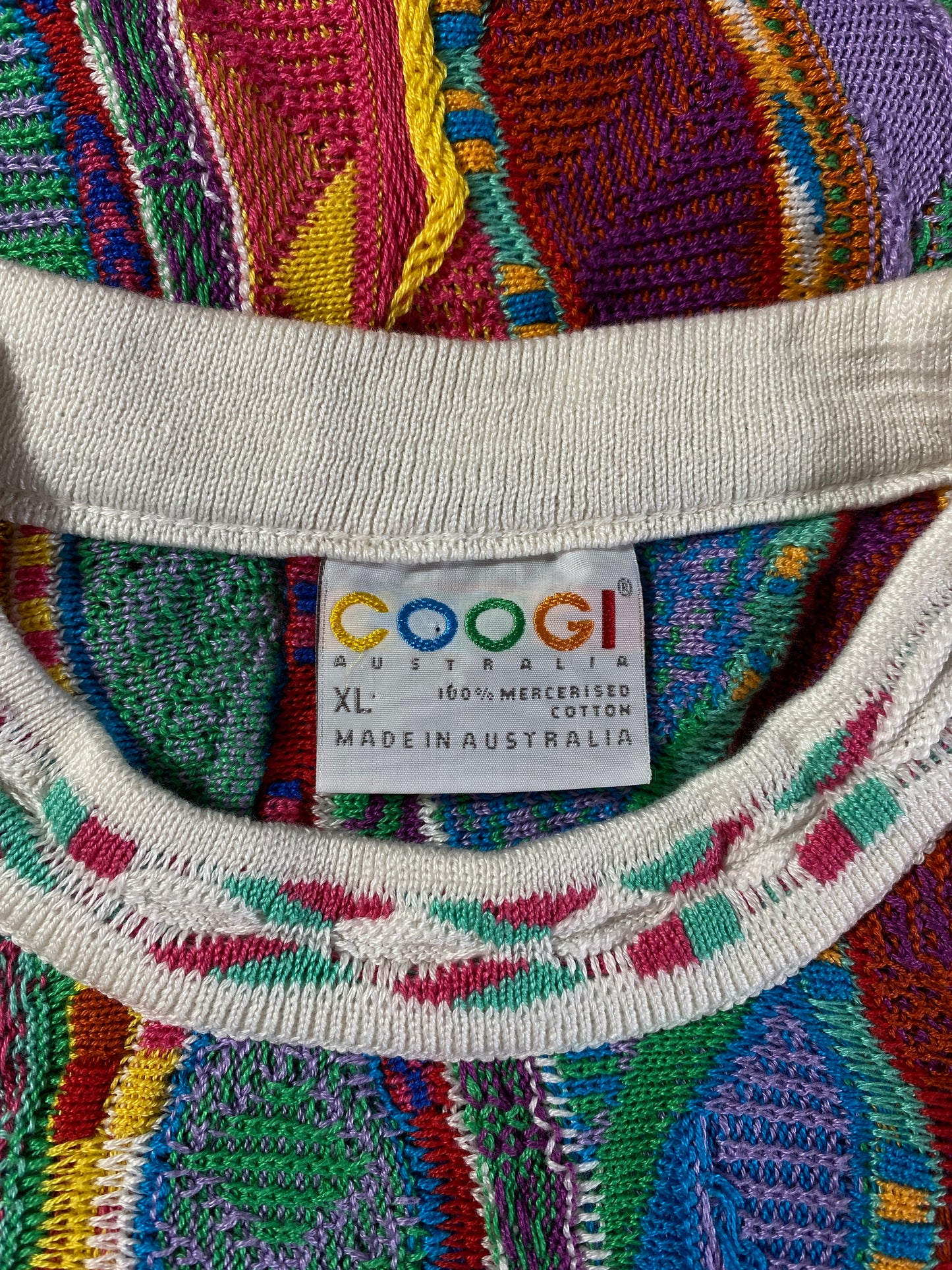 90’s COOGI Size XL Knit Sweater / E7265S